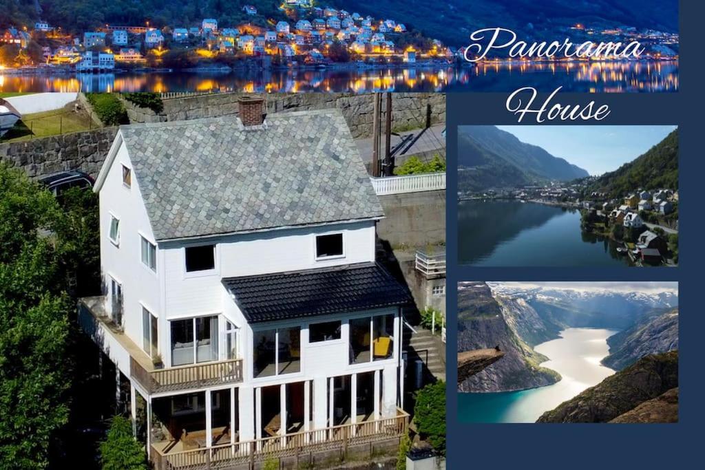 Fjordside Panorama House Trolltunga Villa Odda Exterior photo